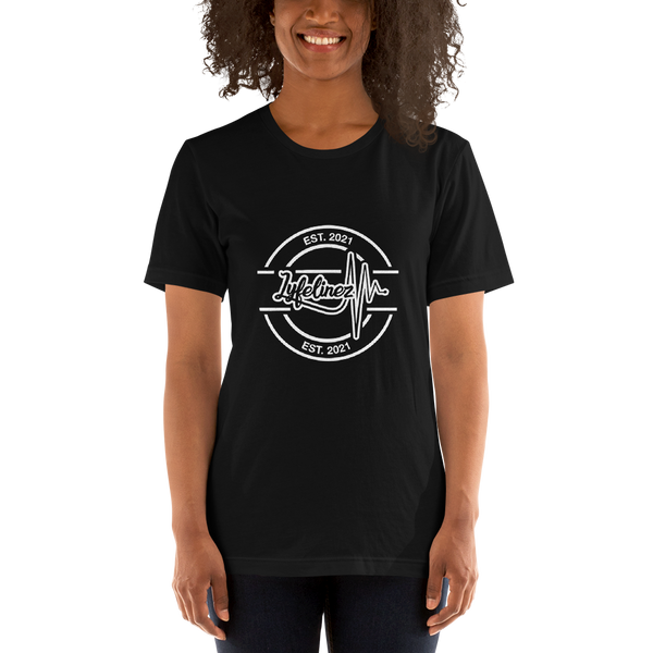 Black Circle Design Unisex t-shirt